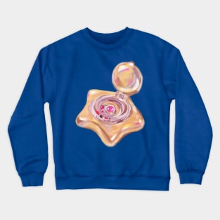 moon music box locket Crewneck Sweatshirt